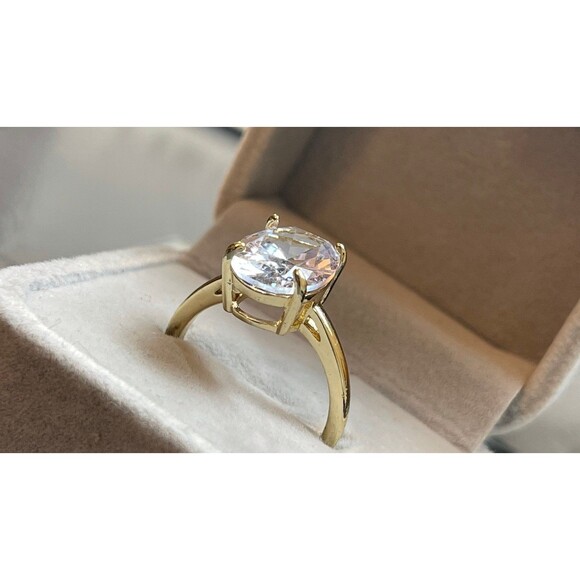 Yellow gold ring - Picture 4 of 8